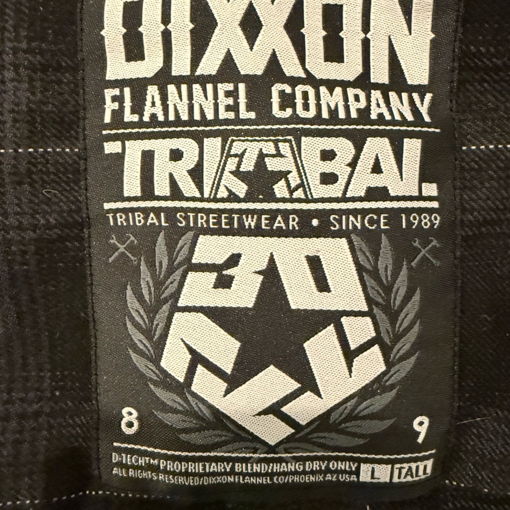 DIXXON Black Casual Button Down Shirt